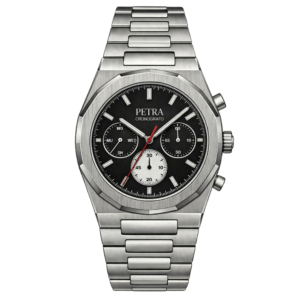 Petra Titanio Chrono Bracelet Steel Black