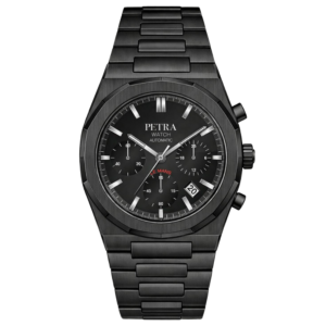 Petra Titanio Chrono Bracelet Black